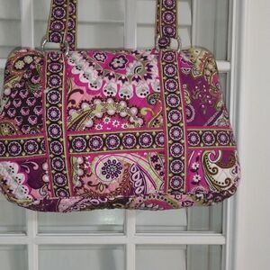 Vera Bradley 'VERY BERRY PAISLEY' QUILTED~RETIRED PATTERN